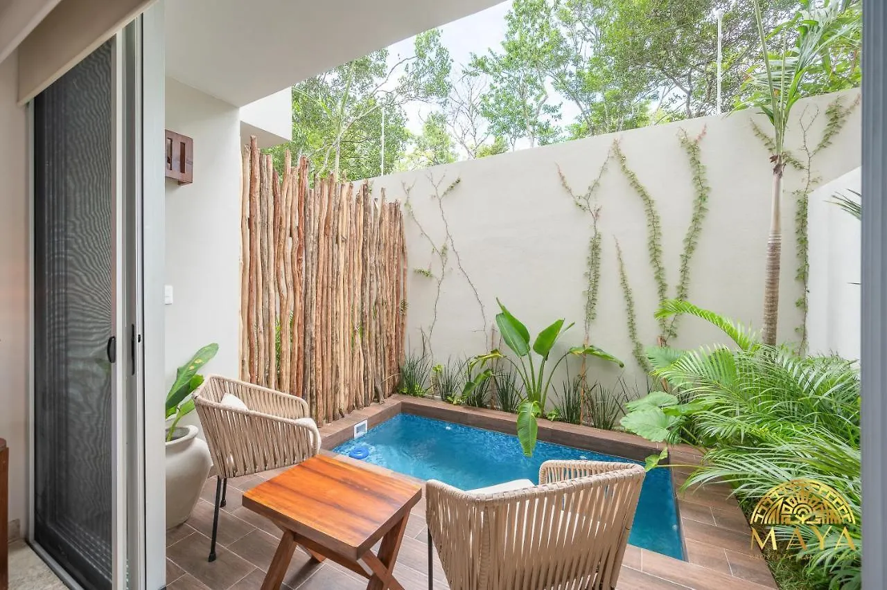 Nhoa 108A Lux 2Br Condo Plunge Pool In Aldea Zama Tulum 0*,  Mexique