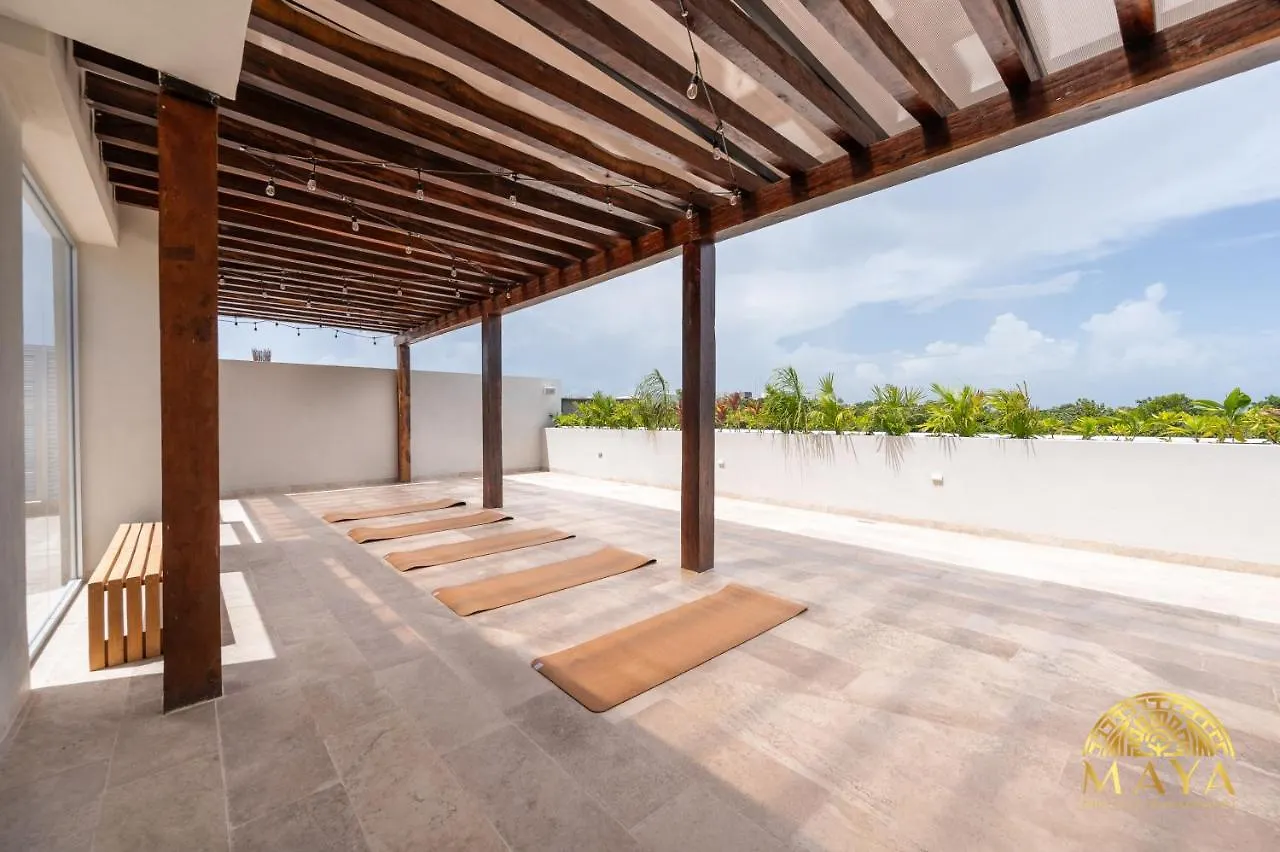 Nhoa 108A Lux 2Br Condo Plunge Pool In Aldea Zama Tulum Prázdninový dům