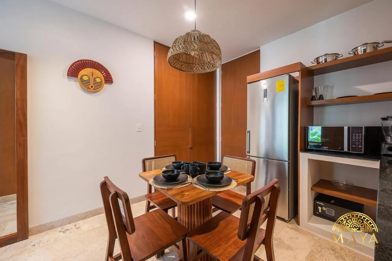 Nhoa 108A Lux 2Br Condo Plunge Pool In Aldea Zama Tulum Prázdninový dům
