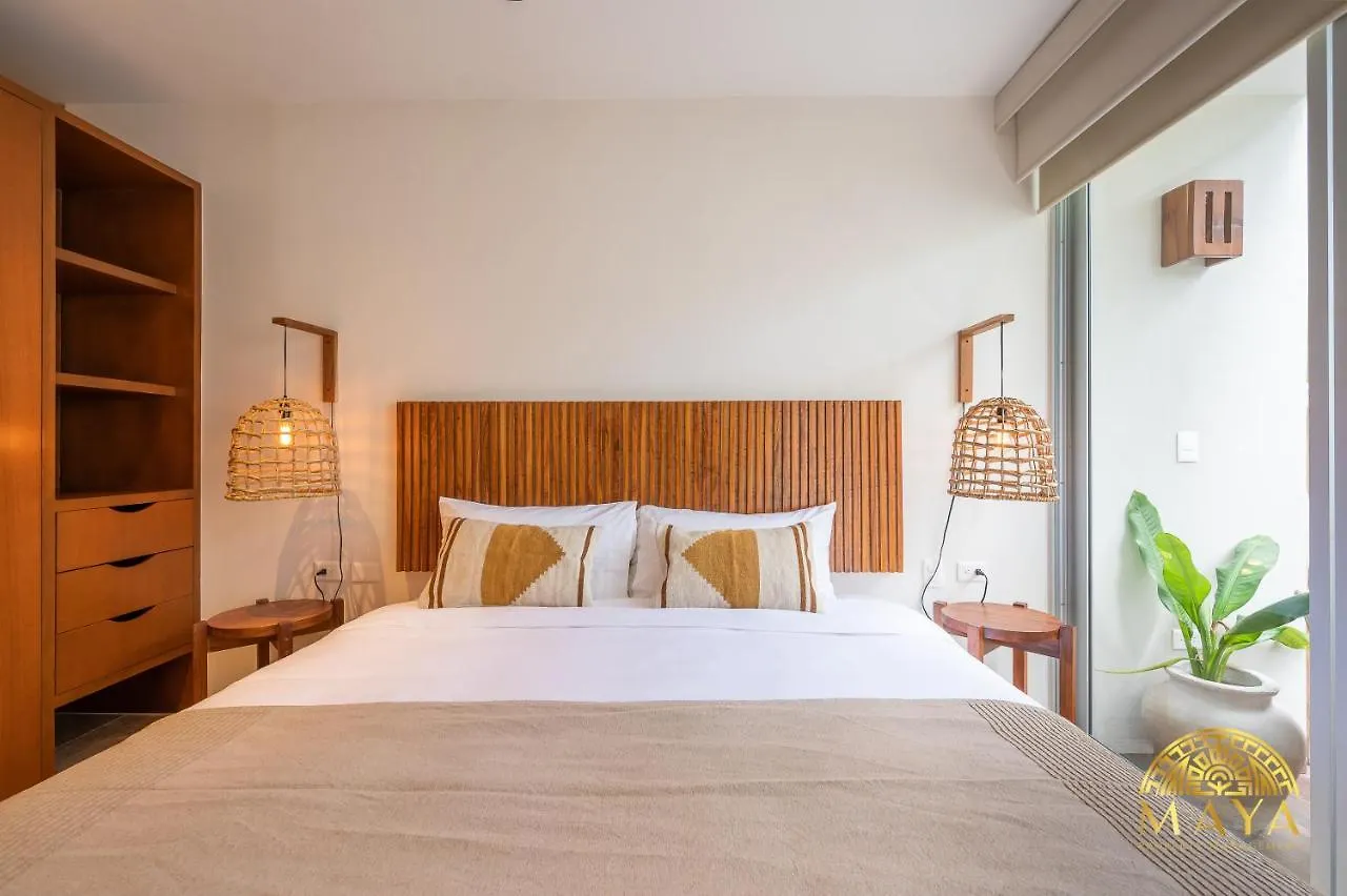 Nhoa 108A Lux 2Br Condo Plunge Pool In Aldea Zama Tulum Prázdninový dům