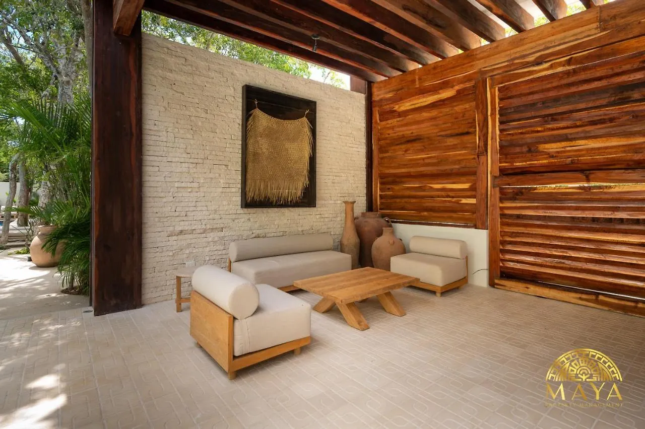 Nhoa 108A Lux 2Br Condo Plunge Pool In Aldea Zama Tulum Prázdninový dům